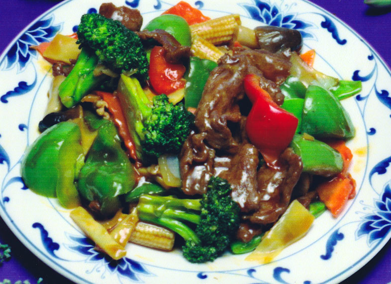 Order Hunan Beef (湖南牛) food online from Lucky Panda store, Greeley on bringmethat.com