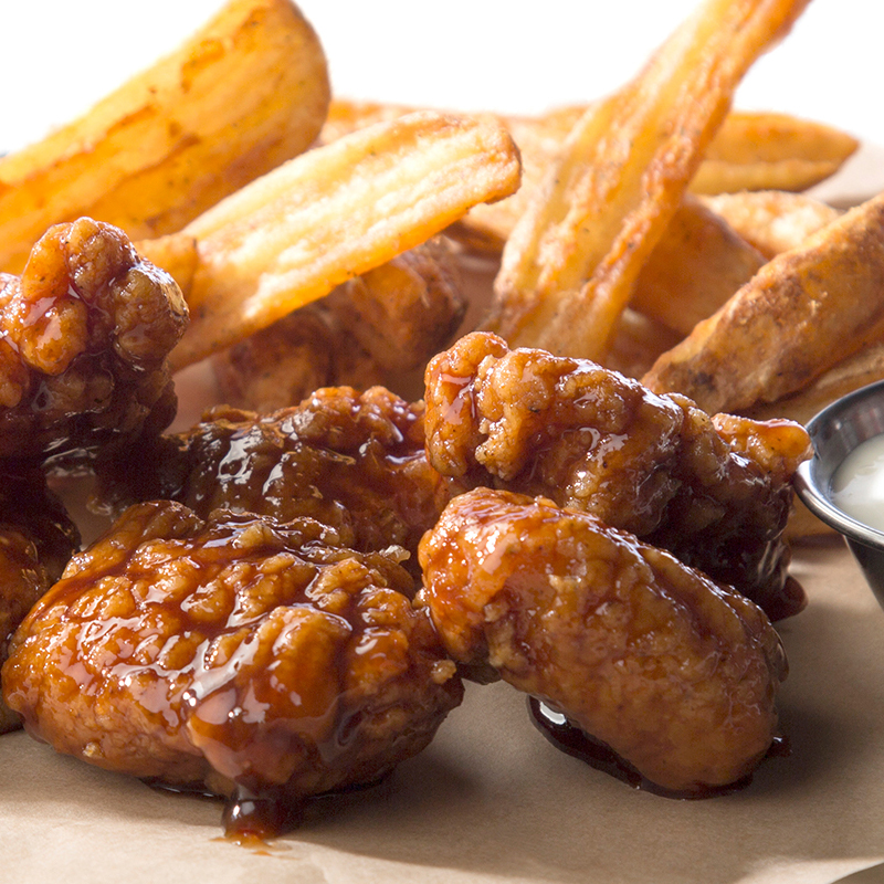 Order 6 Boneless Basket food online from Wing Zone store, Bowie on bringmethat.com