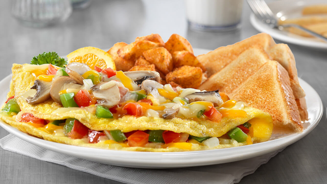 Order All-American Omelette food online from Marilyn Grill store, Dayton on bringmethat.com