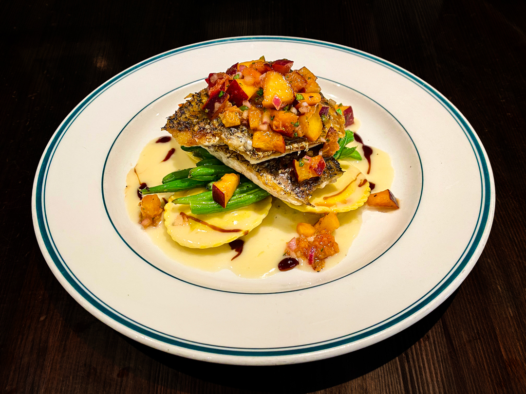 Order Pan-Seared Asian Sea Bass food online from Daily Grill - 18th St. NW store, Washington on bringmethat.com