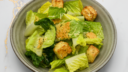 Order Hearts of Romaine Caesar Salad food online from McCormick & Schmick's store, Charlotte on bringmethat.com