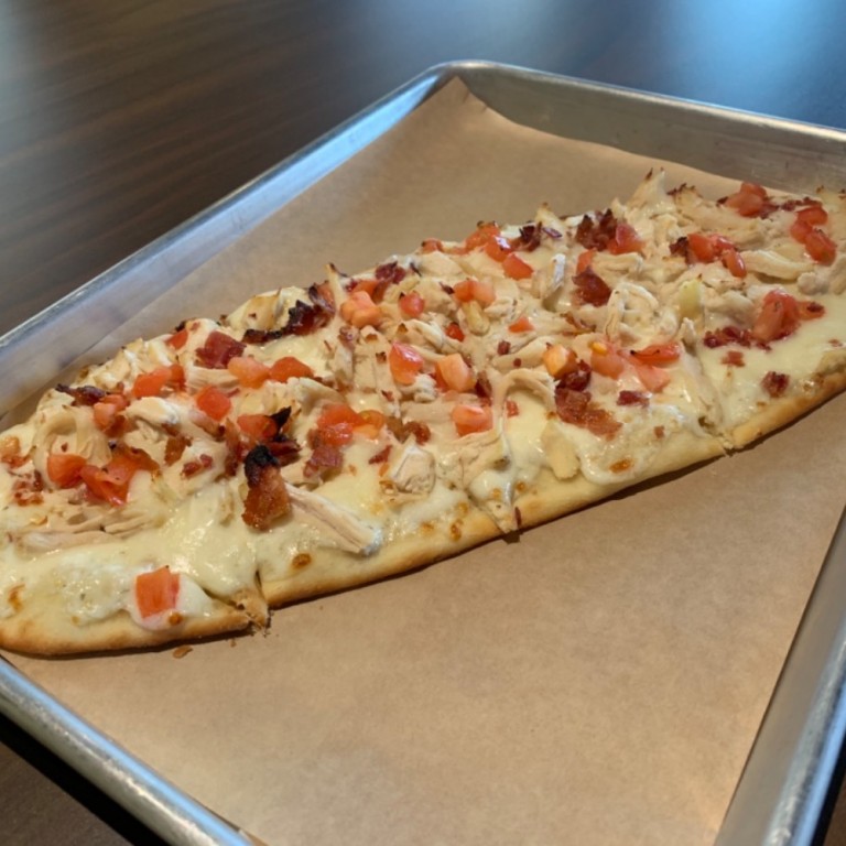 Order Chicken, Bacon and Ranch Flatbread food online from The Casual Pint San Angelo store, San Angelo on bringmethat.com