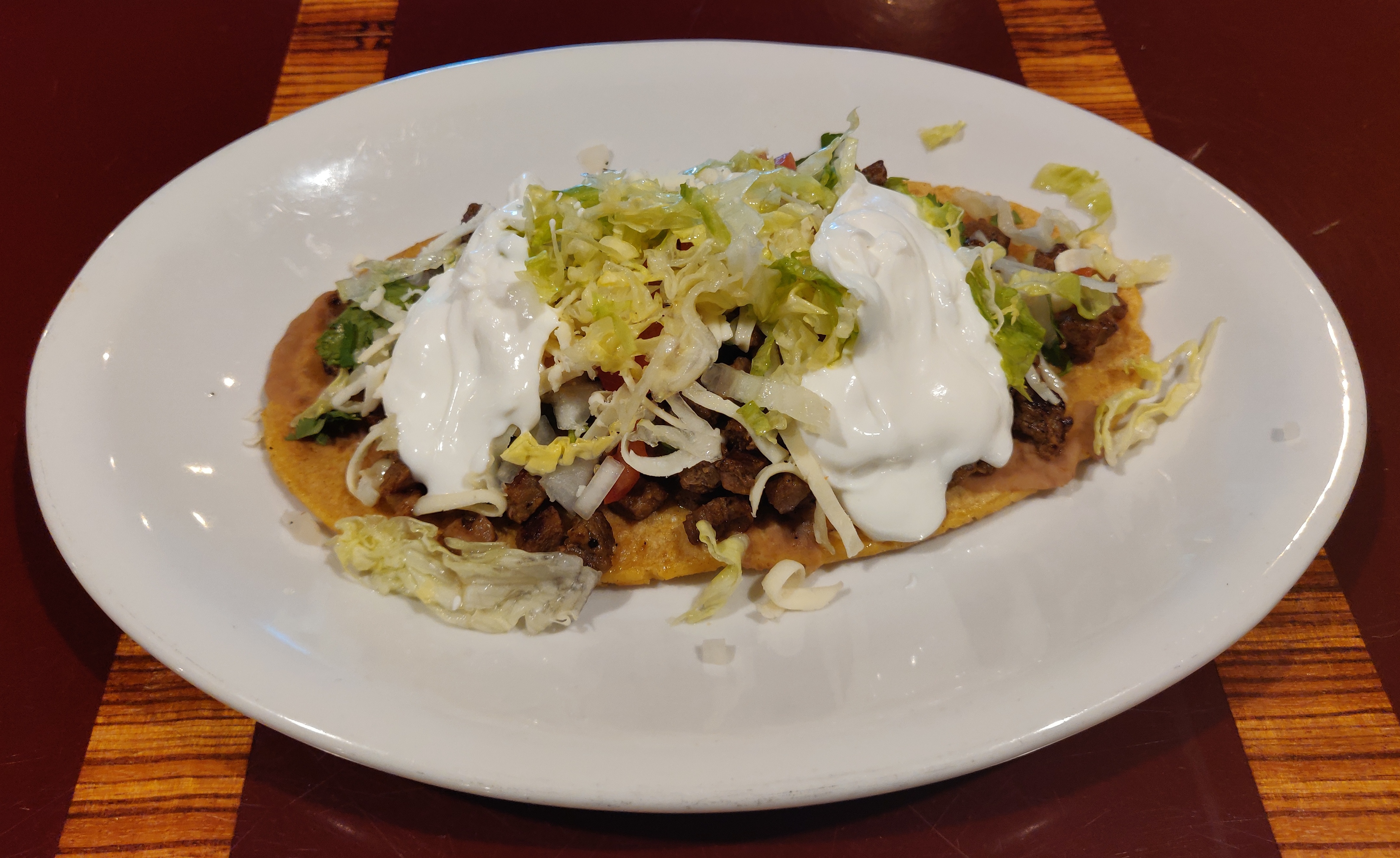 Order Steak Huaraches food online from Taqueria El Ranchito store, Chicago on bringmethat.com