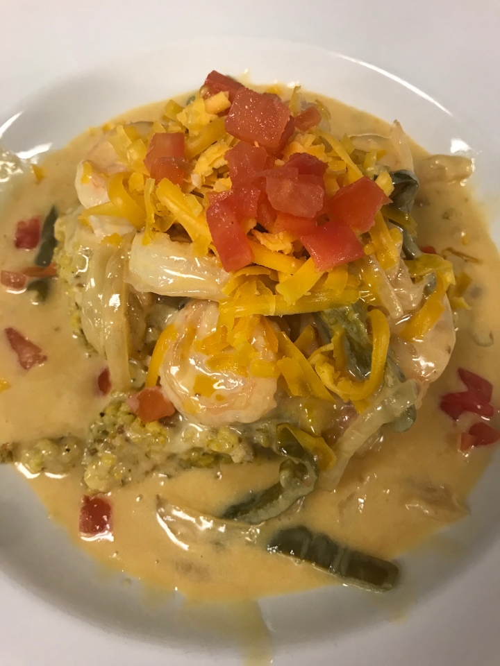 Order Shrimp and Grits food online from Tarrants Cafe store, Richmond on bringmethat.com