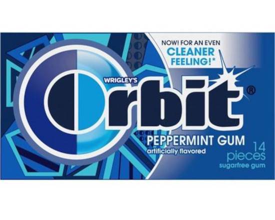 Order Orbit Peppermint Gum (14 Count) food online from Shell store, Gaithersburg on bringmethat.com