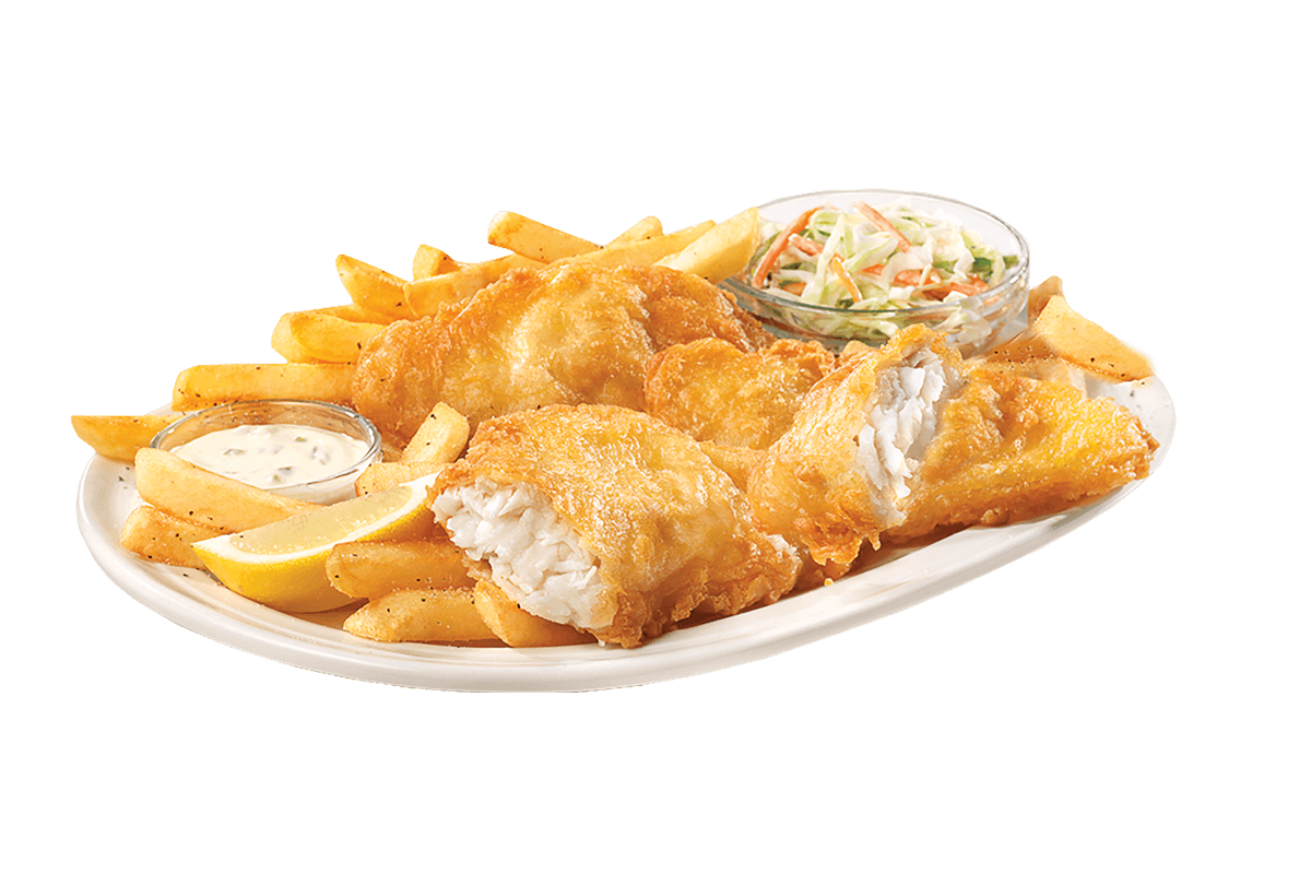 Order New England Fish ‘N’ Chips food online from Friendlys Restaurants Franchise Inc store, Harrisburg on bringmethat.com
