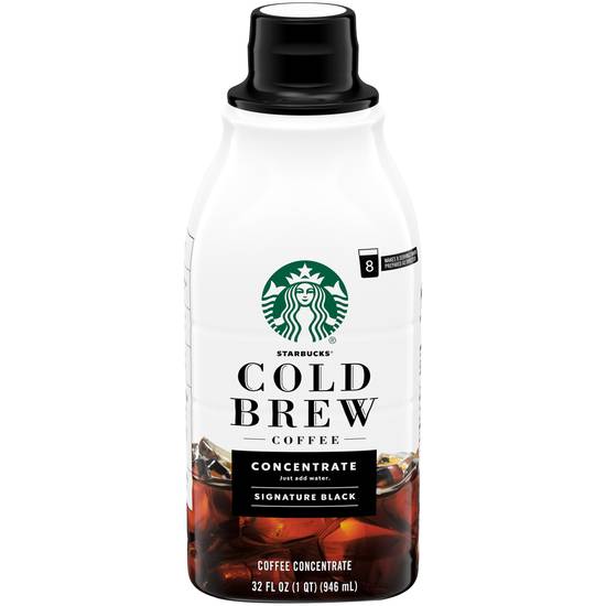 Order Starbucks Signature Black Cold Brew Coffee Concentrate, 32 OZ food online from Cvs store, FOUNTAIN VALLEY on bringmethat.com