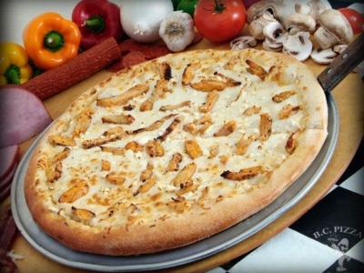 Order Small - Buffalo Chicken Pizza food online from B.C. Pizza store, Traverse City on bringmethat.com