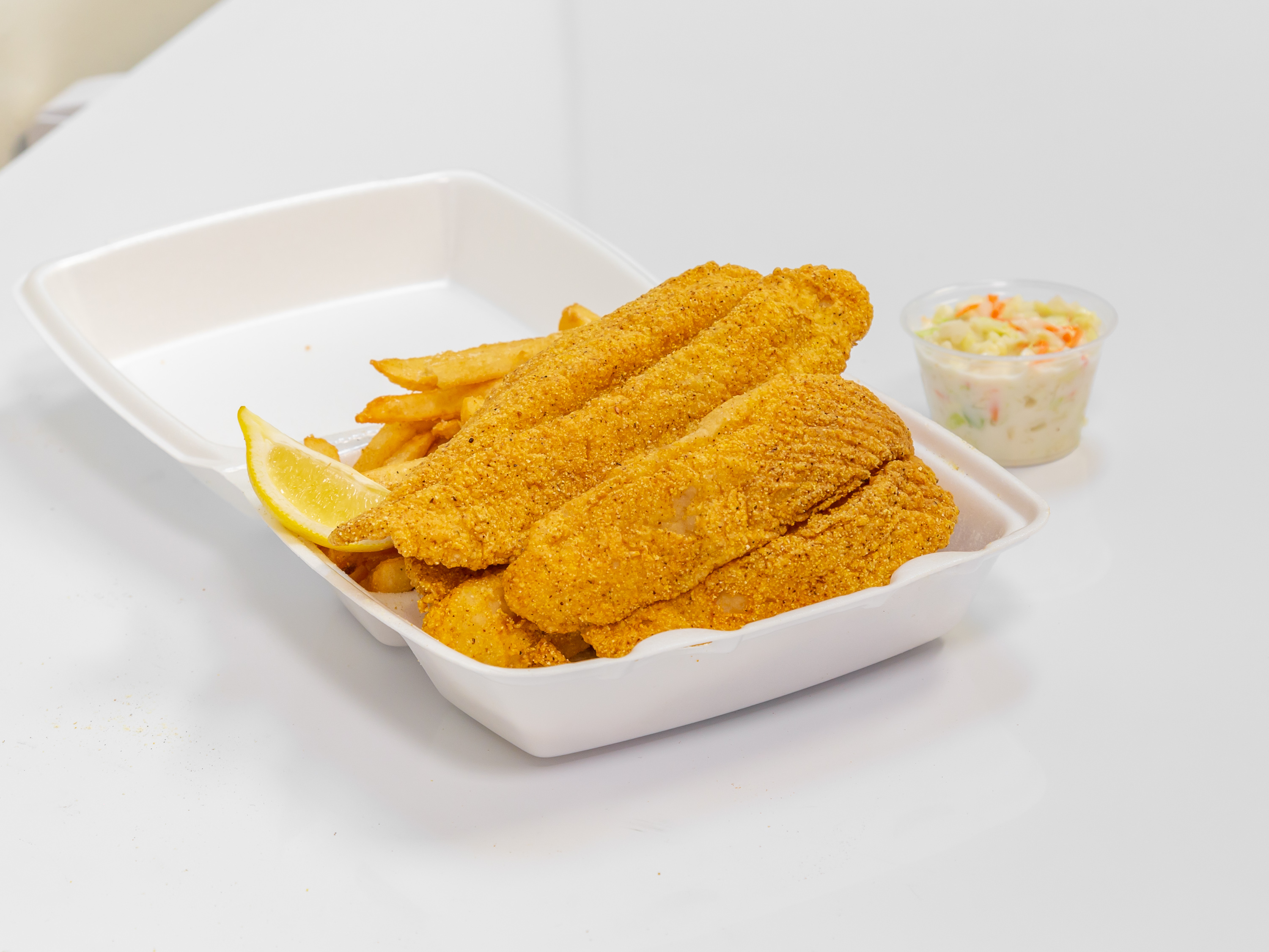 Order 11. Catfish Fillet Dinner food online from Hooks Fish & Chicken Plus store, Indianapolis on bringmethat.com