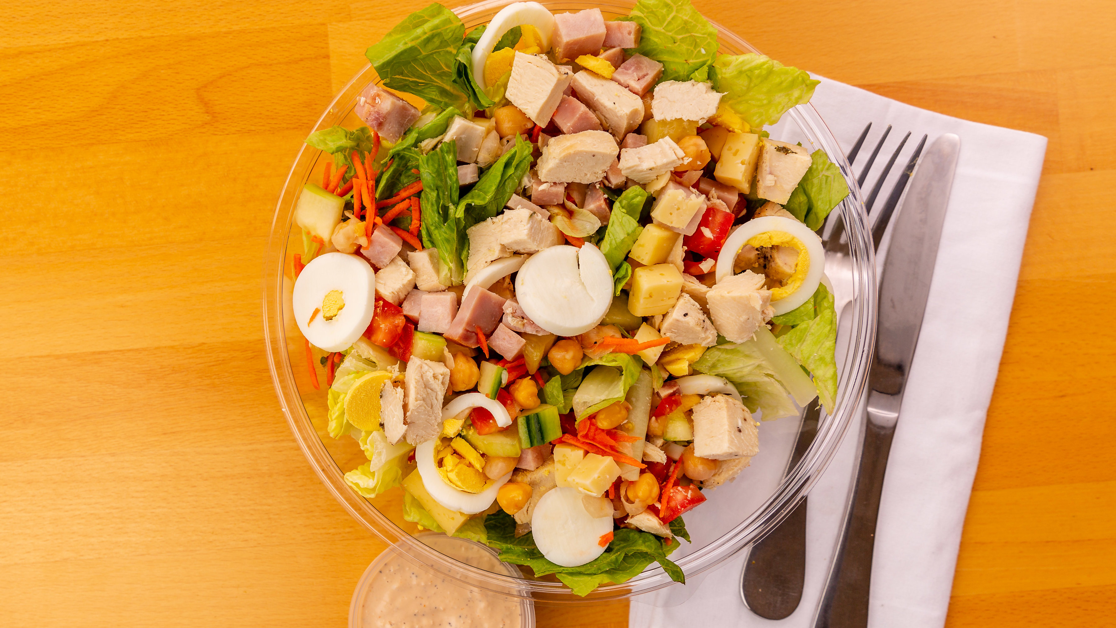 Order Chef Salad food online from The Toss store, San Carlos on bringmethat.com