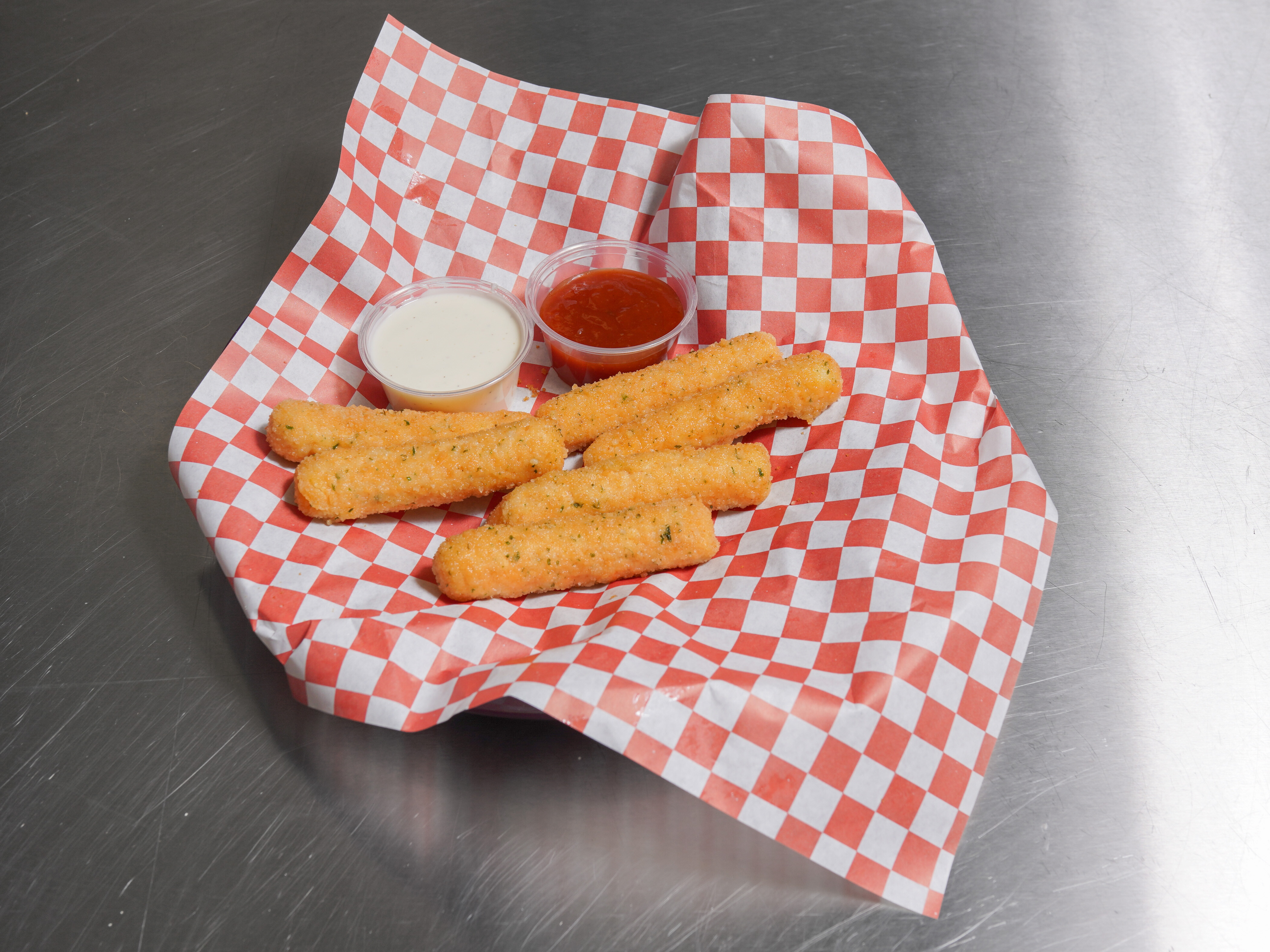 Order 59. Cheesesticks food online from The Crab House store, Chicago on bringmethat.com