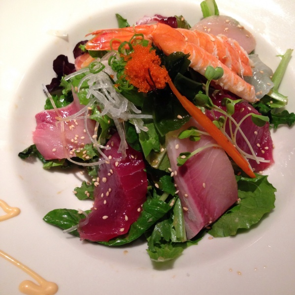 Order Sashimi Salad food online from Sister Sushi store, Moorpark on bringmethat.com