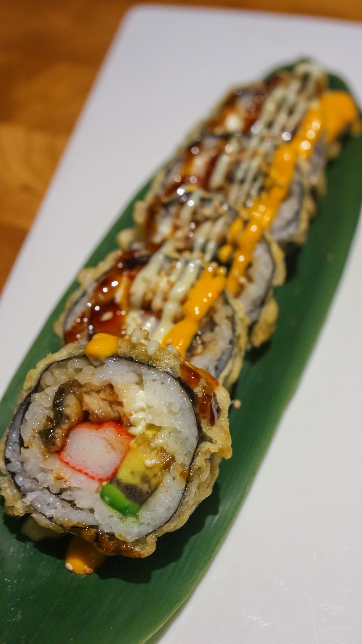 Order Firecracker Roll food online from Hot Woks Cool Sushi On Adams store, Chicago on bringmethat.com