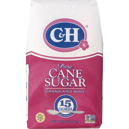 Order C&H Pure Cane Sugar Granulated White (4 LBS) food online from CVS store, ORO VALLEY on bringmethat.com