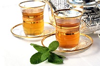 Order Moroccan Mint Tea food online from Shahrazad Hookah Lounge & Coffee store, Raleigh on bringmethat.com