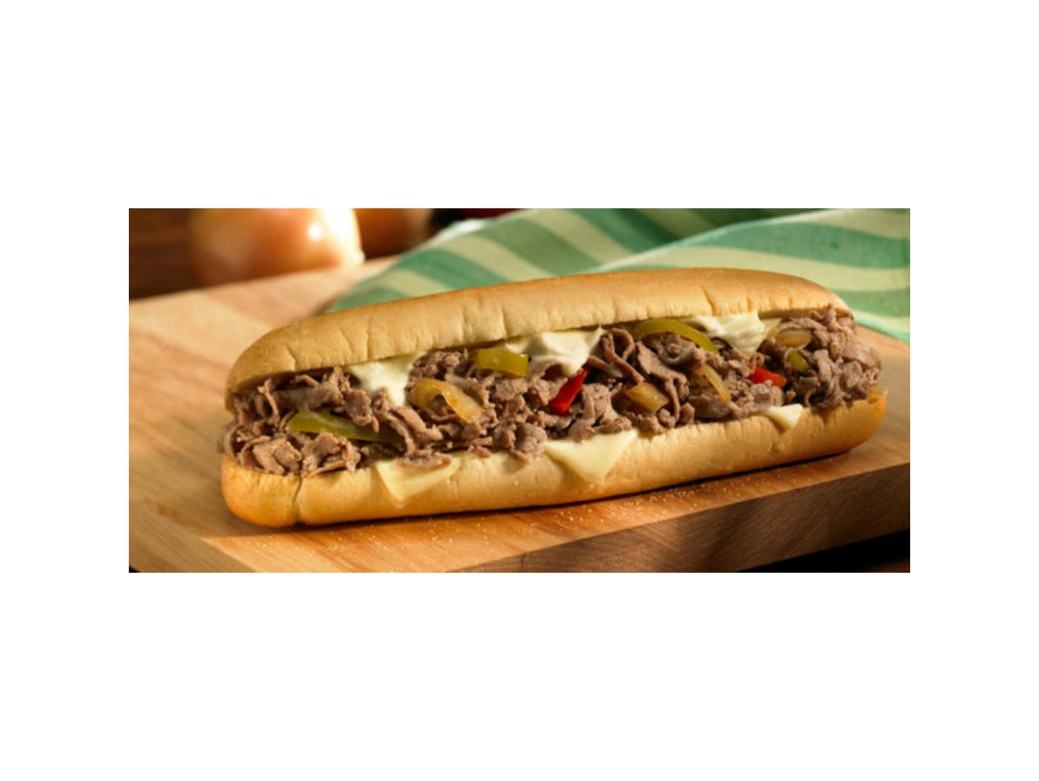Order Cheese Steak Sandwich food online from Previti Pizza store, New York on bringmethat.com