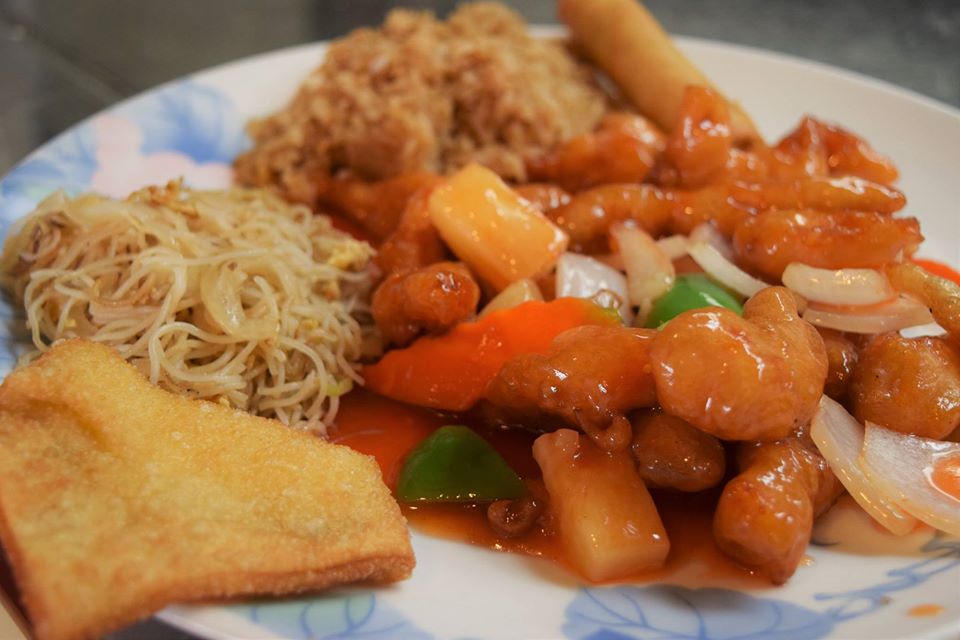 Order #601. Sweet & Sour Chicken food online from Ying Cafe store, Watauga on bringmethat.com