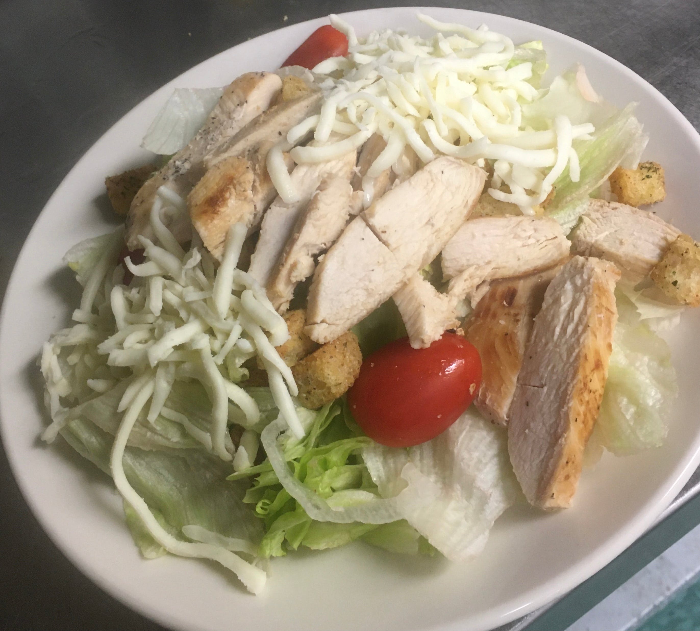 Order Grilled Chicken Salad - Salads food online from Amore Pizza & Pasta store, Pottstown on bringmethat.com