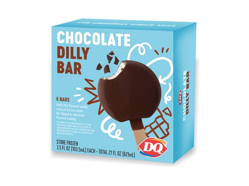 Order Dilly® Bar (6 Pack) food online from Dairy Queen store, Fort Worth on bringmethat.com