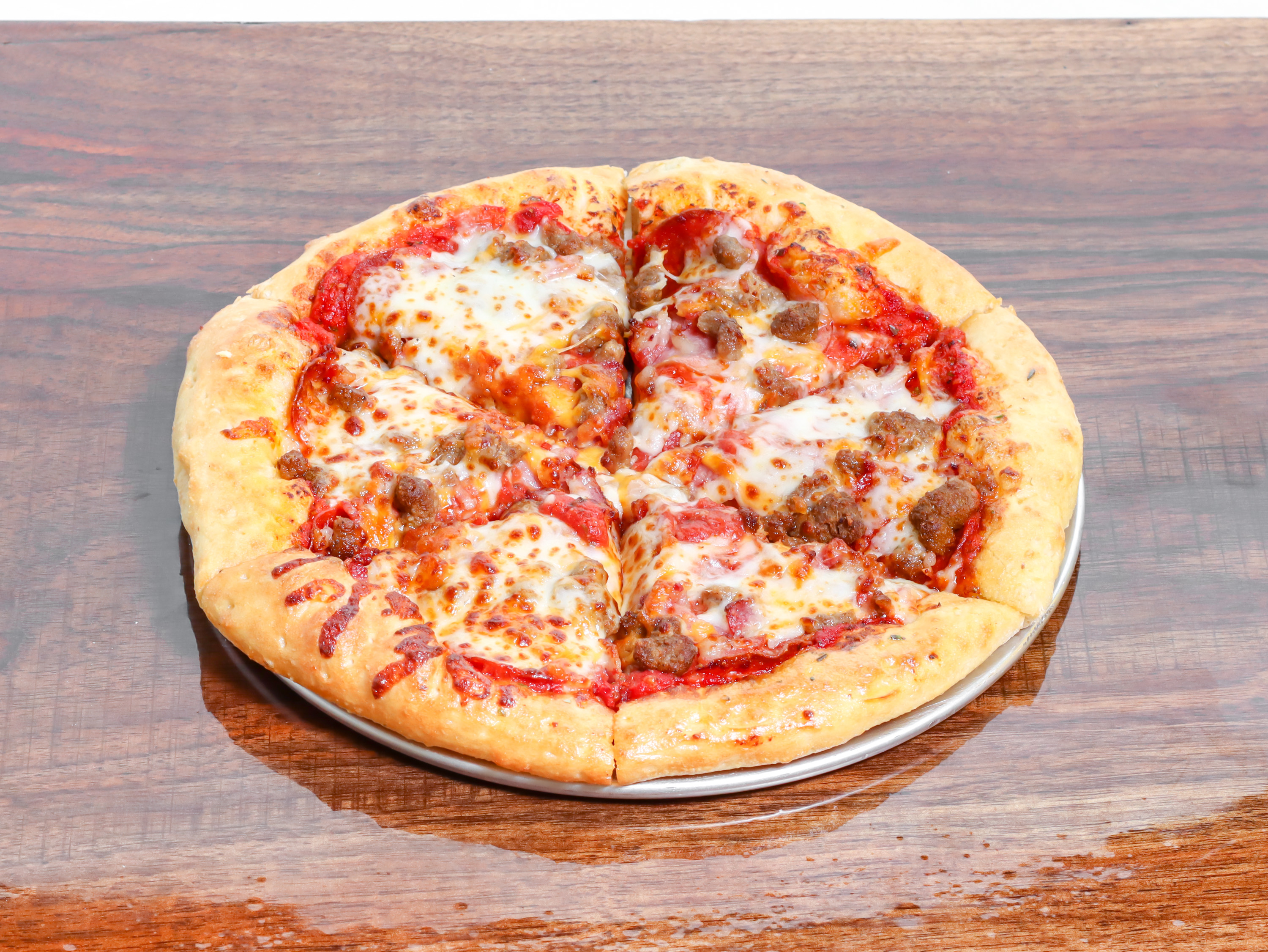 Order The Carnivore Pizza food online from Shelby Pizza store, Mckinney on bringmethat.com