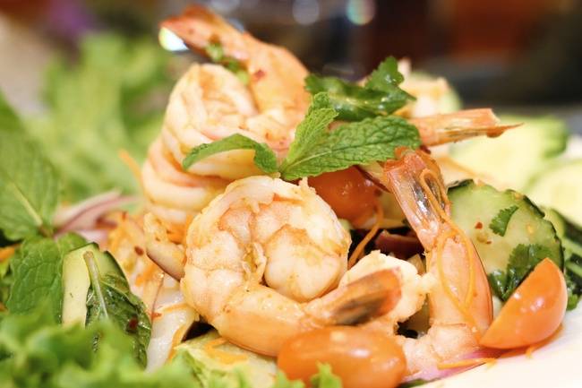 Order Prawn Salad food online from Lanna Thai store, San Jose on bringmethat.com