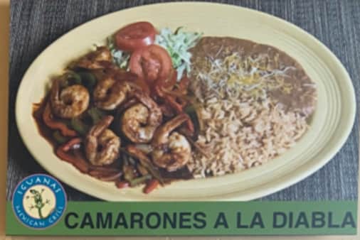 Order Camarones A La Diabla food online from Iguanas Mexican Grill store, Woodland on bringmethat.com