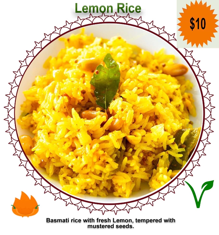 Order Lemon Rice food online from Dakshin Indian Bistro - N Hamilton Rd store, Columbus on bringmethat.com