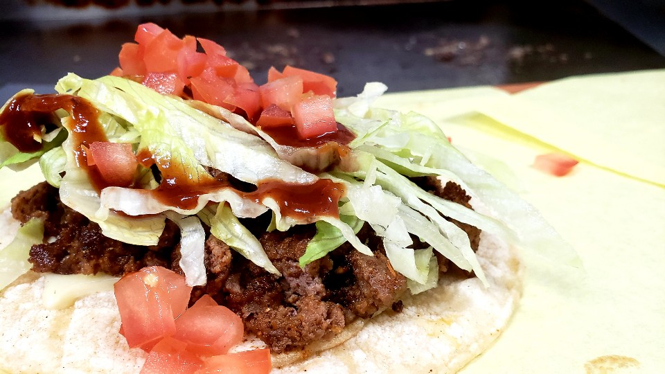 Order Beef Tacos food online from Burger Hut store, Bakersfield on bringmethat.com
