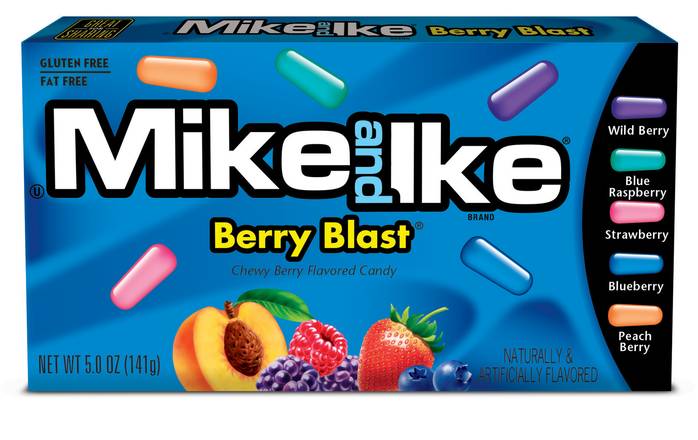 Order Mike And Ike Candy Berry Blast Chewy (5 oz) food online from Rite Aid store, Eugene on bringmethat.com