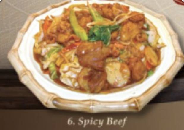Order Spicy Beef food online from Rice Bowl store, Bakersfield on bringmethat.com