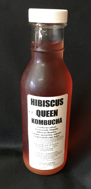 Order Hibiscus Queen Kombucha food online from Pat Greer's Kitchen store, Houston on bringmethat.com