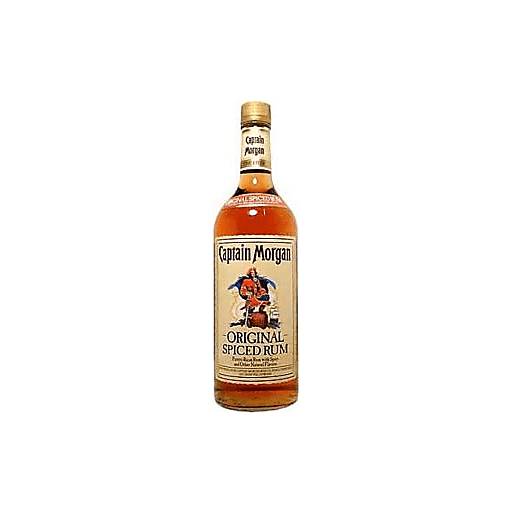 Order Captain Morgan Spiced Rum (1 LTR) 6747 food online from BevMo! store, Colma on bringmethat.com