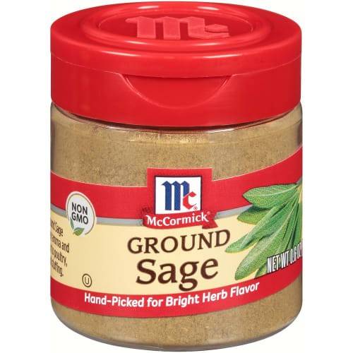Order McCormick · Ground Sage (0.6 oz) food online from Vons store, Arcadia on bringmethat.com