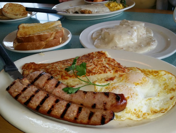 Order Kielbasa and Eggs food online from Pegah Kitchen store, San Marcos on bringmethat.com