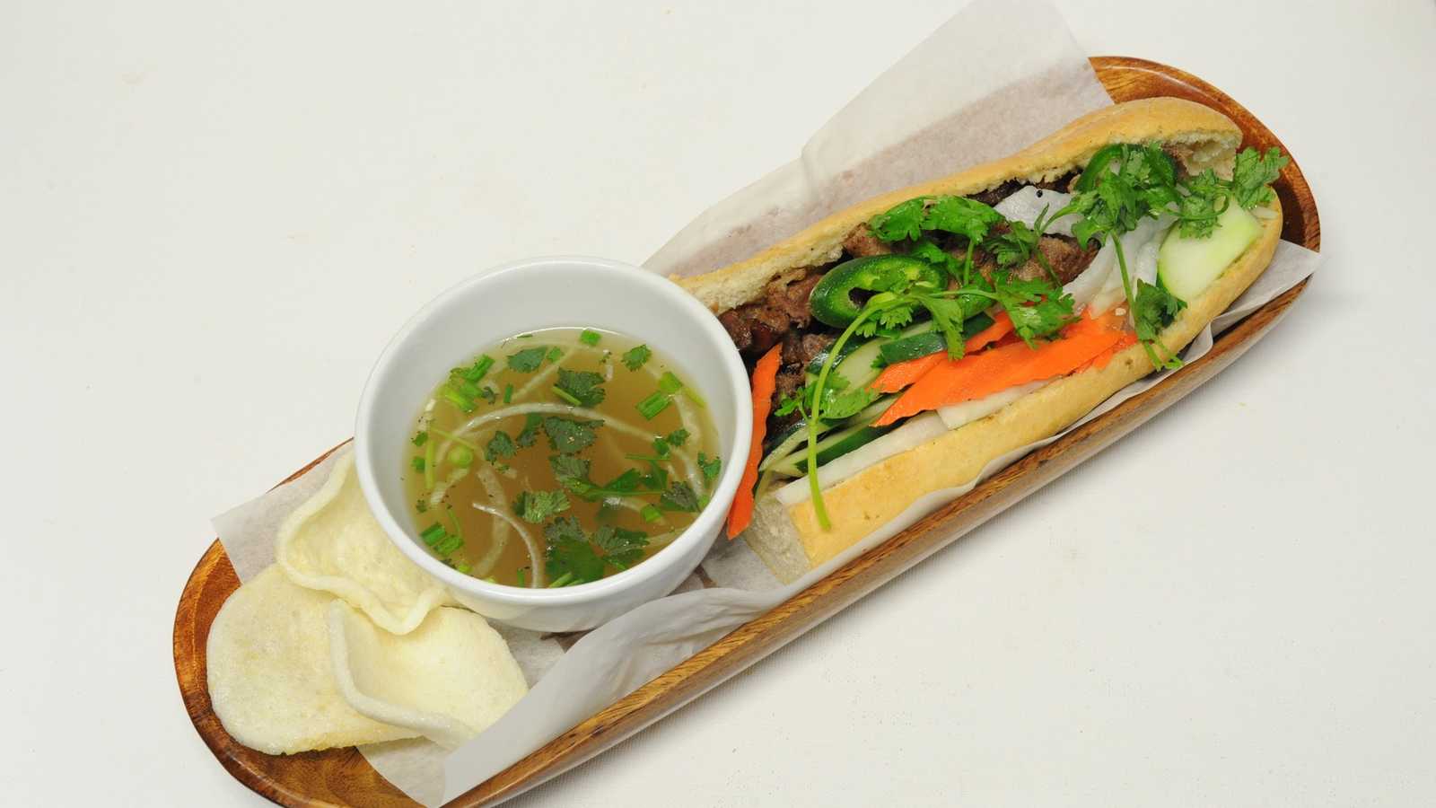 Order Duck Banh Mi food online from Bol store, Seattle on bringmethat.com