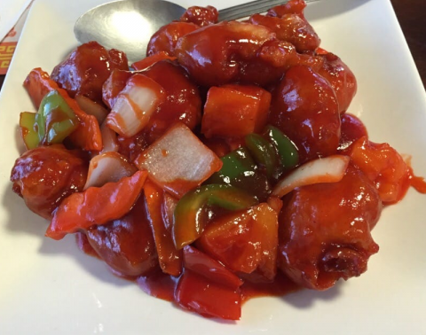 Order 61. Sweet and Sour Fish food online from Fu house store, Glendale on bringmethat.com