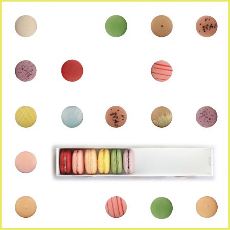 Order Create Your Own Assortment – 12 Macarons food online from Chantal Guillon Sf store, San Francisco on bringmethat.com