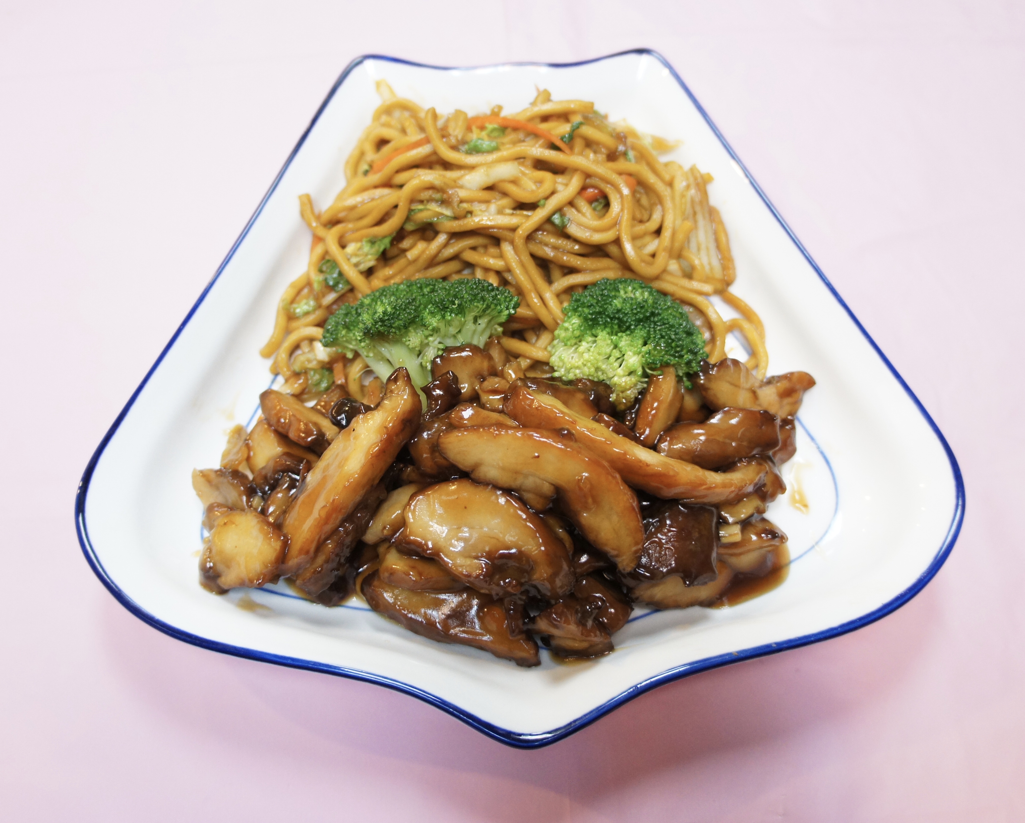 Order Bourbon Chicken(teriyaki chicken)with Lo Mein food online from Zhengs China Express store, Randallstown on bringmethat.com