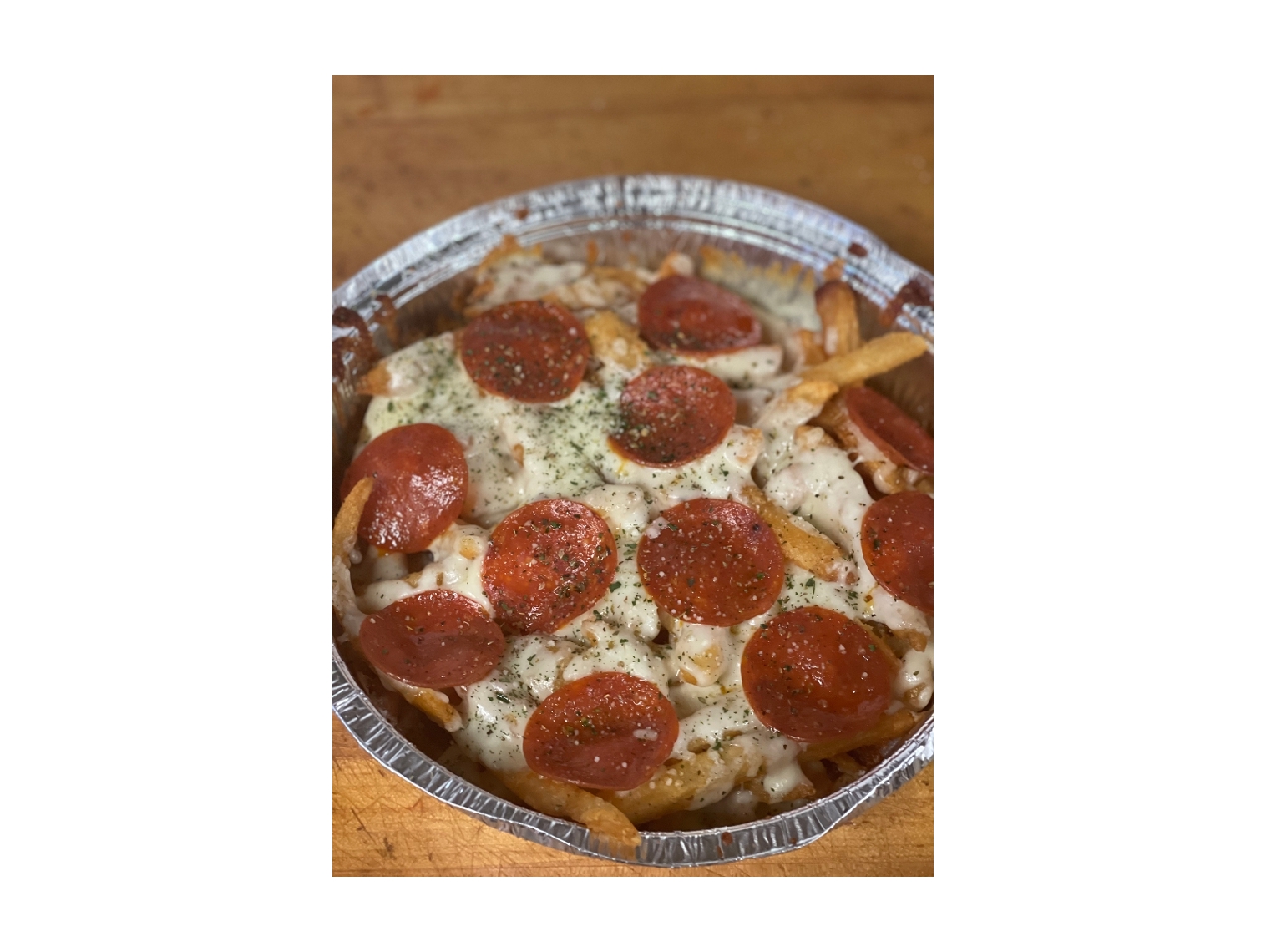 Order Pepperoni Pizza Fries food online from The Pizza Cutters store, Syracuse on bringmethat.com