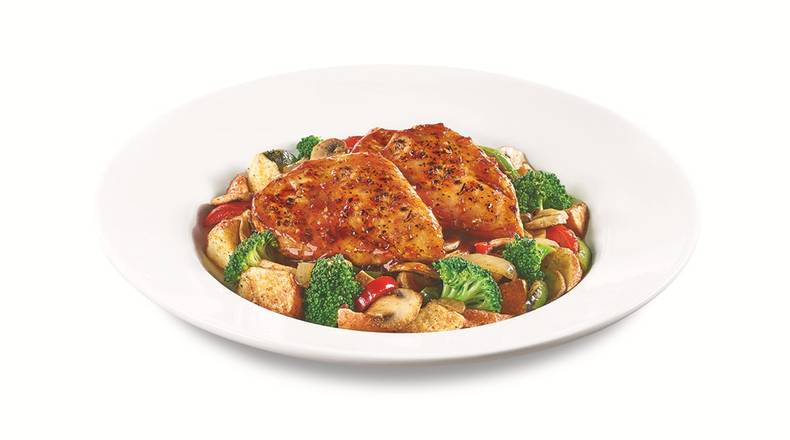 Order Bourbon Chicken Bowl food online from Denny’S store, Charlotte on bringmethat.com