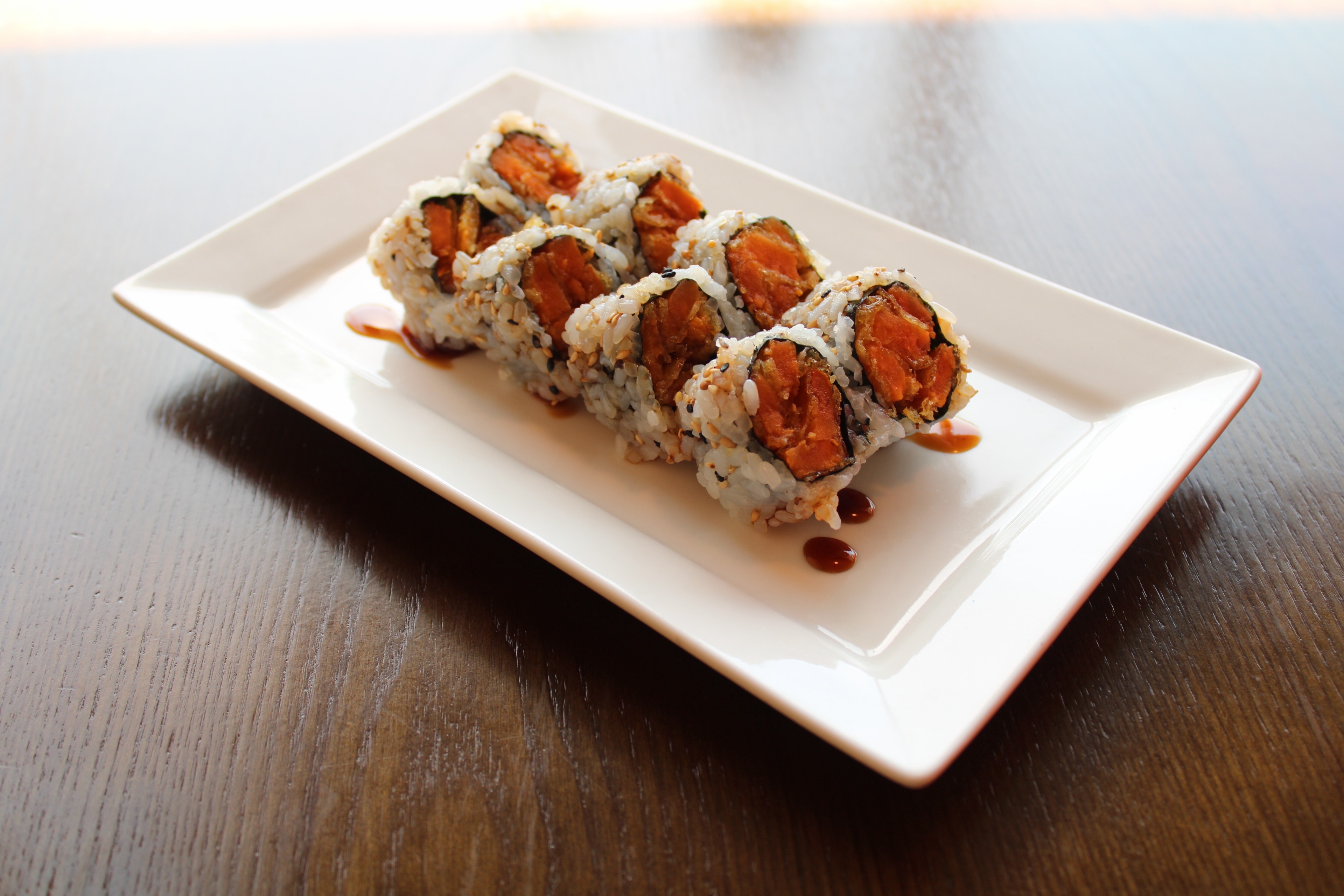 Order Sweet Potato Roll food online from Sushi Snob store, Jacksonville on bringmethat.com