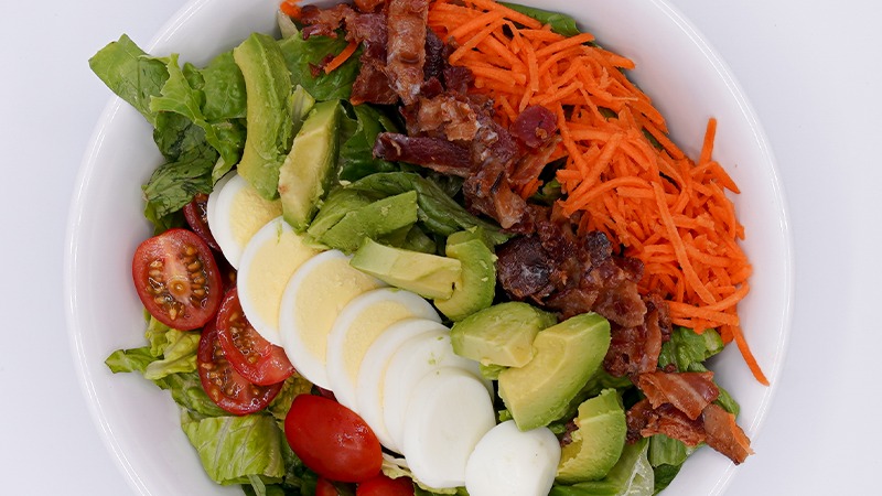 Order Cobb food online from Greenspot Salad store, San Diego on bringmethat.com