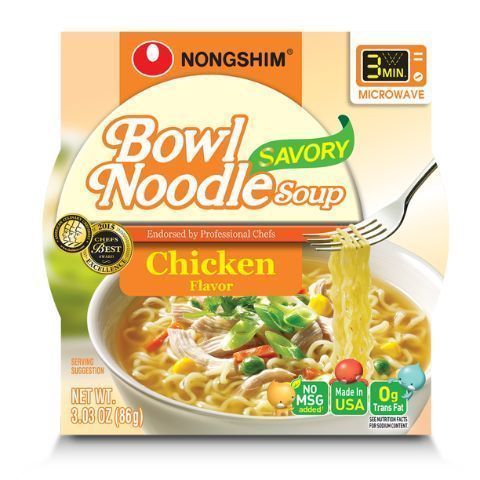 Order Nongshim Bowl Noodle Soup Chicken 3oz food online from 7-Eleven store, San Antonio on bringmethat.com