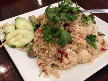 Order Spicy Fried Rice food online from Issara Thai Cuisine store, Huntington Beach on bringmethat.com