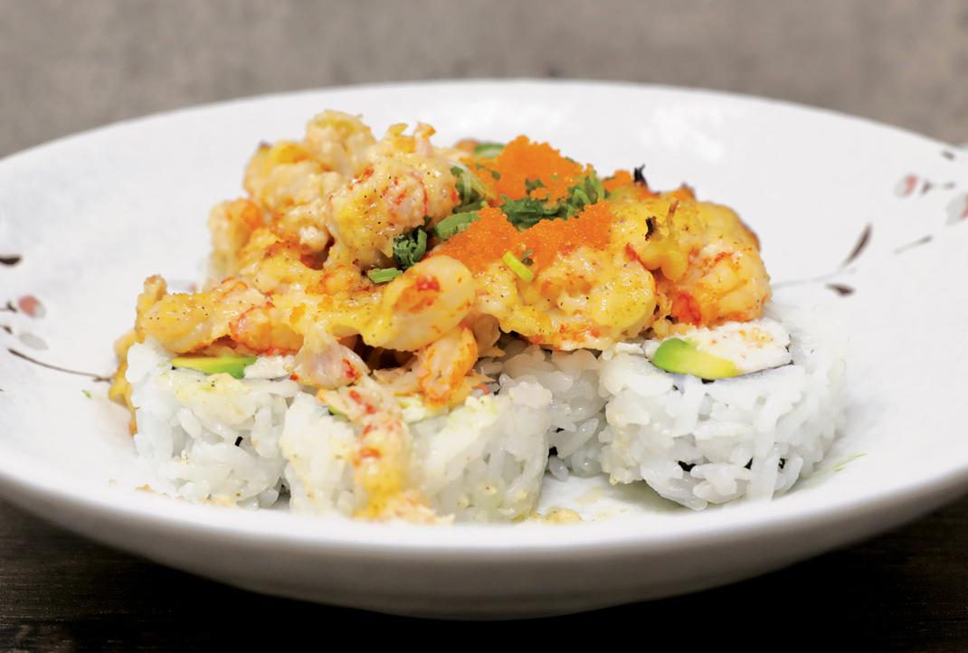 Order Baked Langostino roll food online from California Rock'n Sushi store, Los Angeles on bringmethat.com