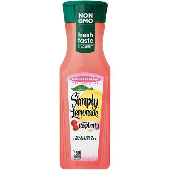 Order Simply Juice, Non-Gmo, All-Natural Lemonade With Raspberry food online from Pepack Sunoco store, Peapack on bringmethat.com