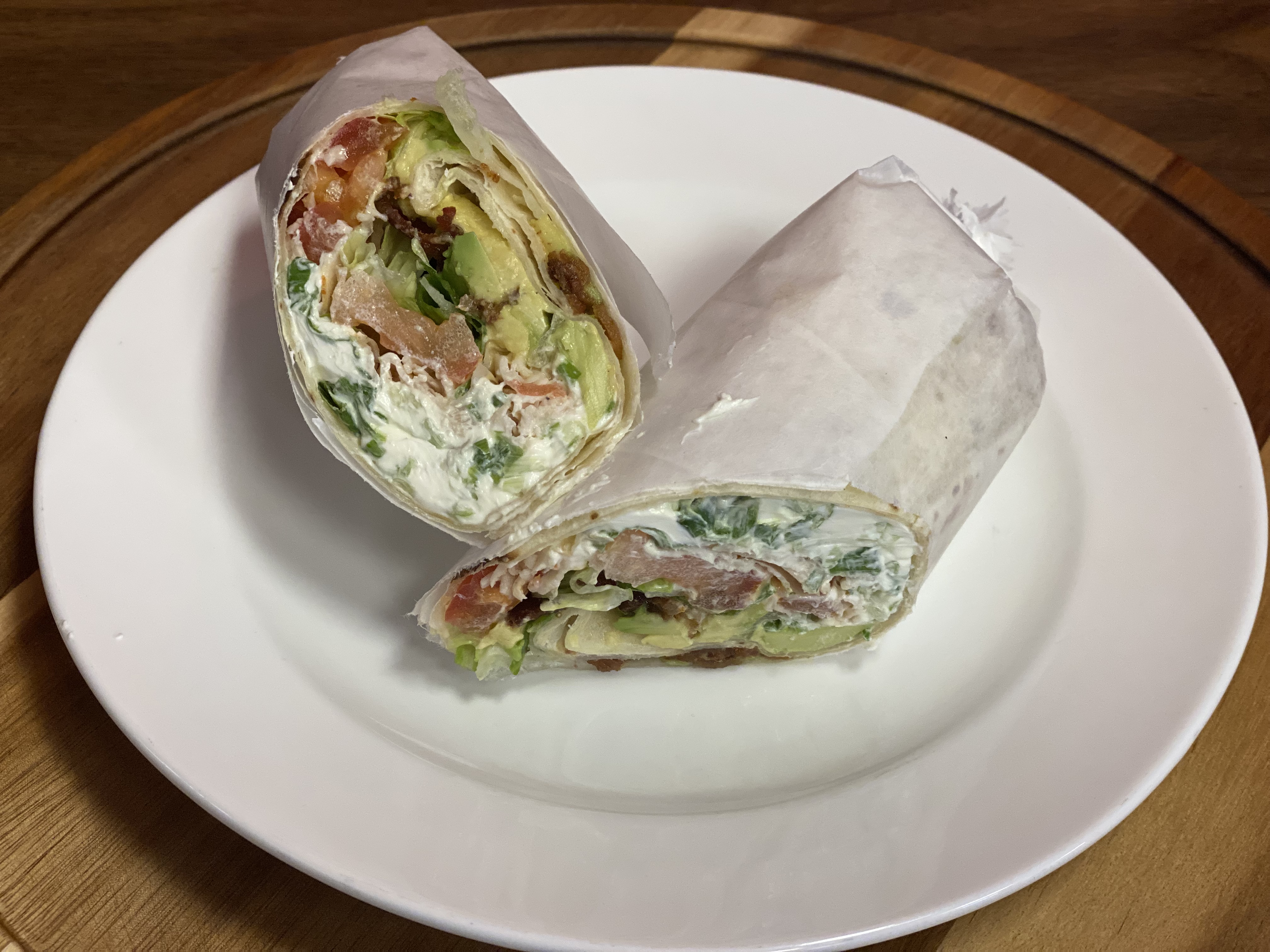 Order The 4301 Wrap food online from Six Corners Café store, North Bergen on bringmethat.com