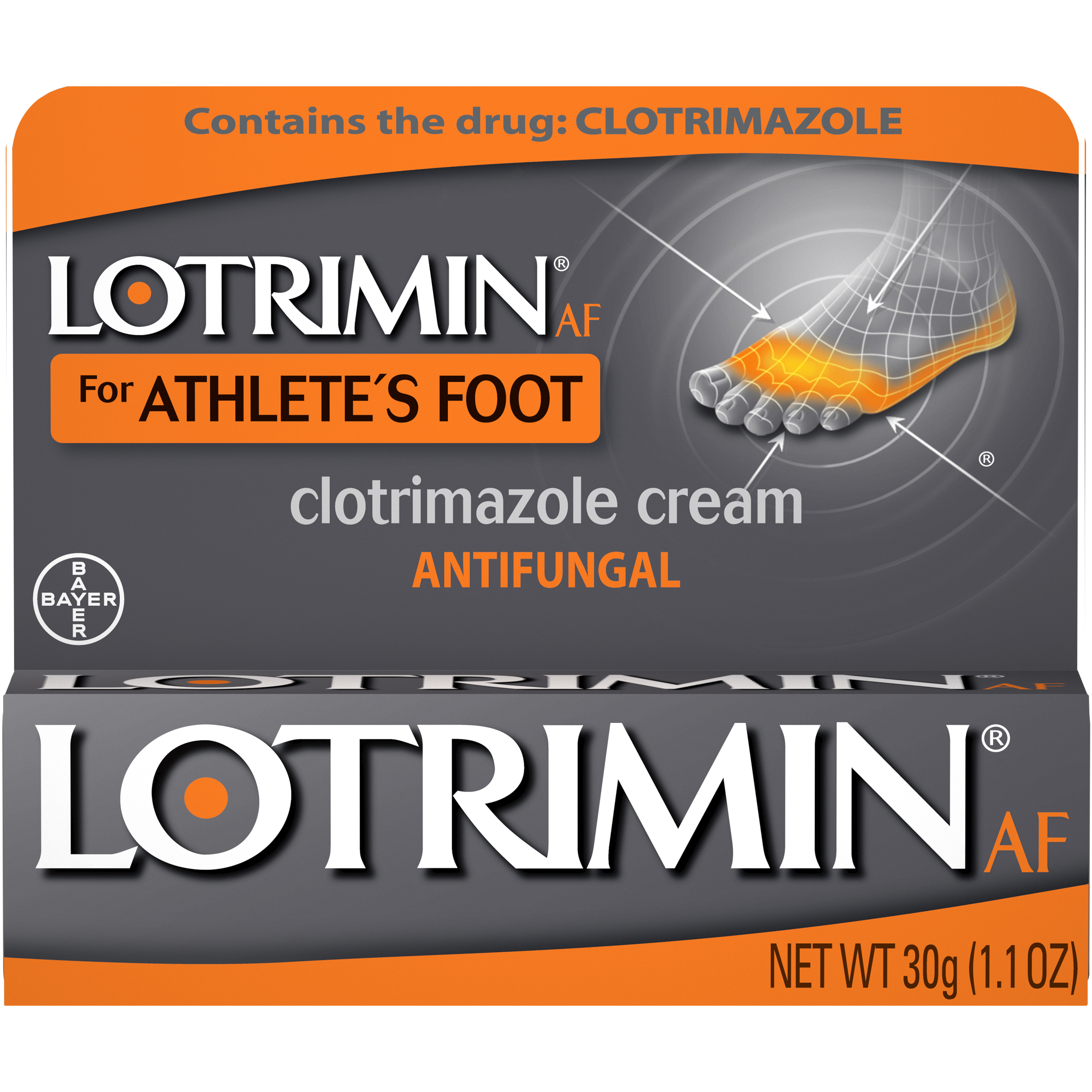 Order Lotrimin AF Cream 30g food online from Rite Aid store, MILLER PLACE on bringmethat.com