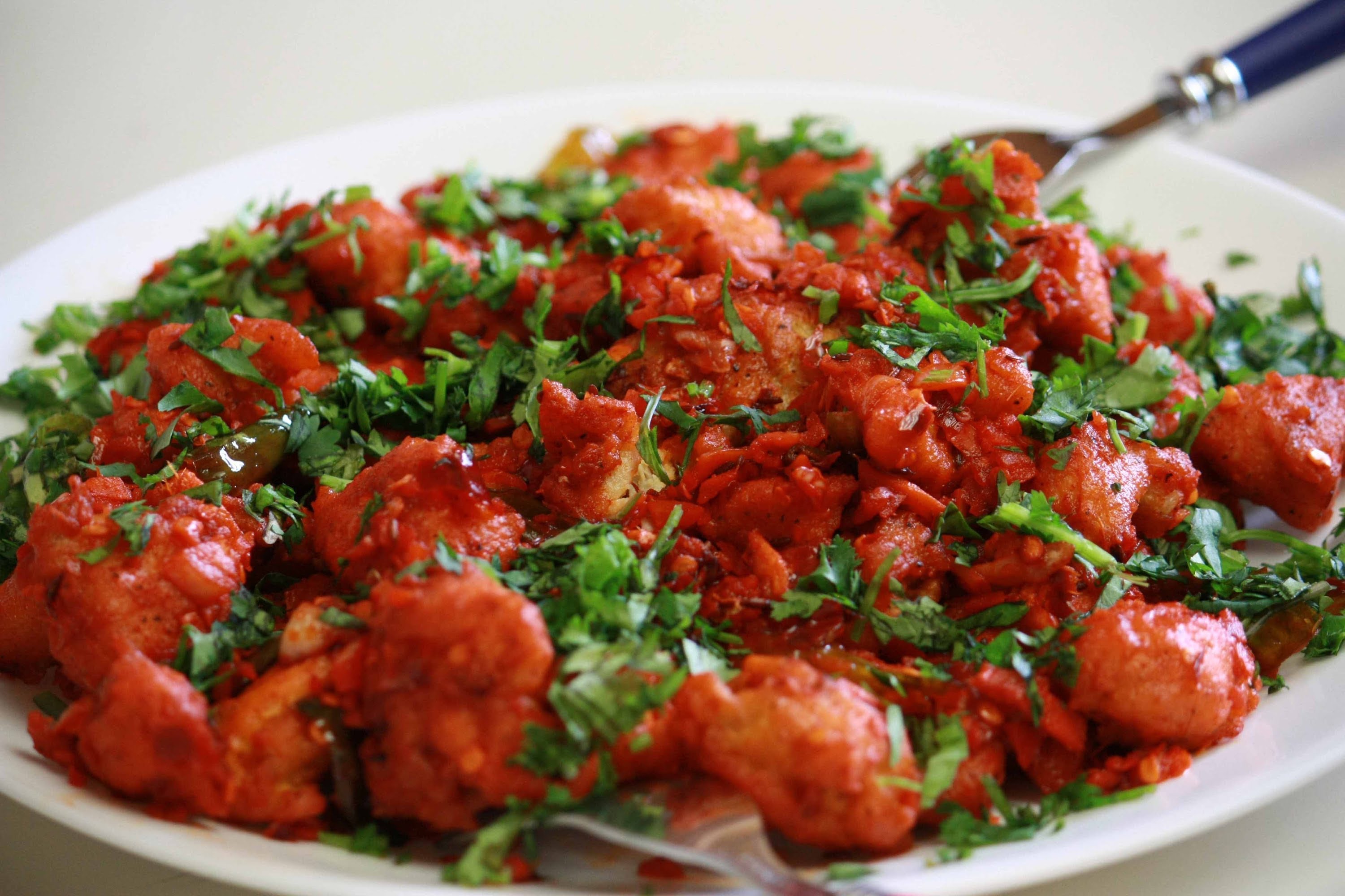 Order Chicken 65 food online from Aroma Indian Kitchen store, Columbus on bringmethat.com