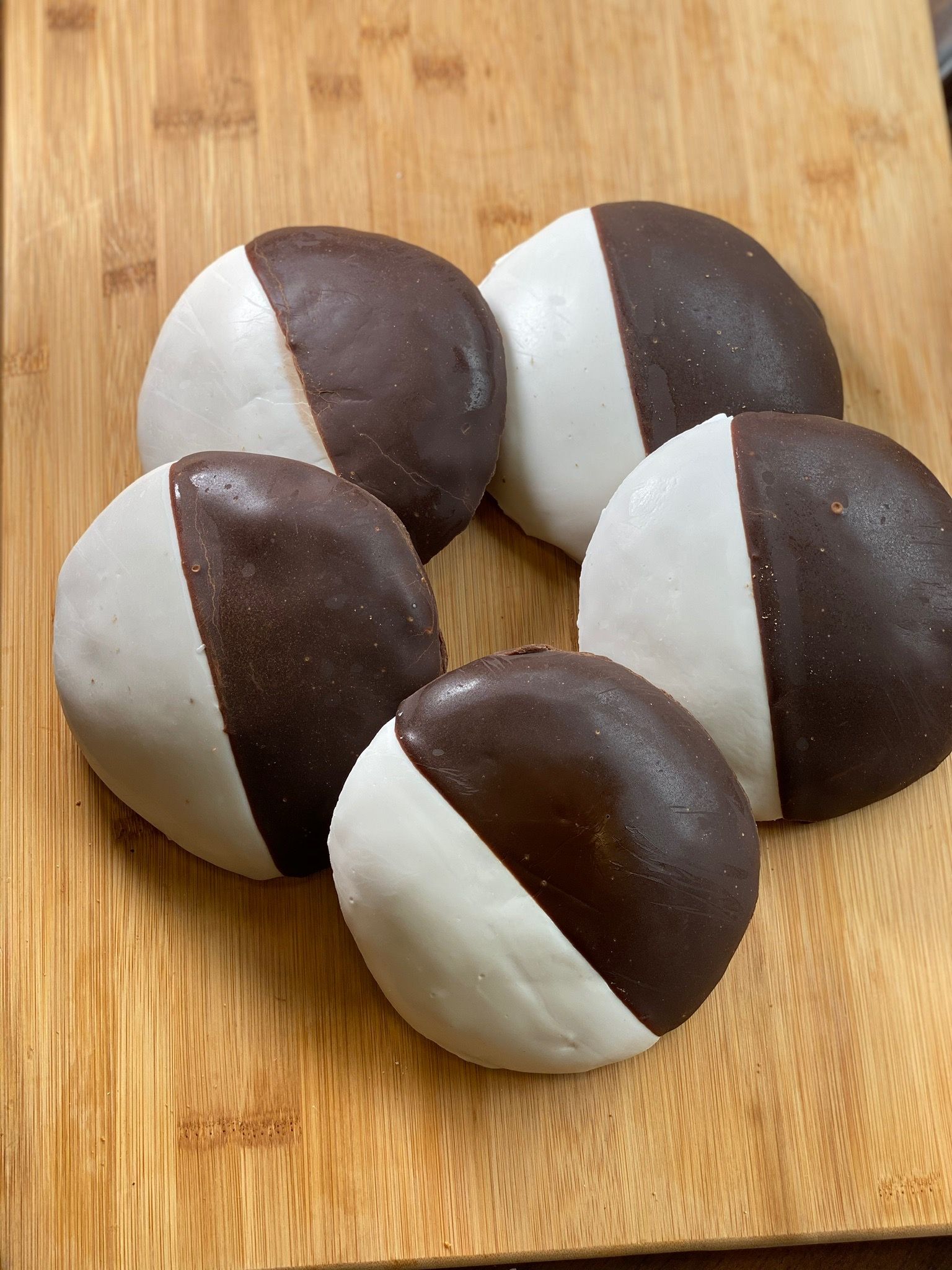 Order Black and White Cookie food online from Long Island Bagel Cafe store, Nesconset on bringmethat.com